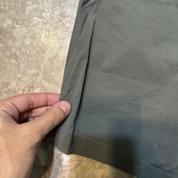 Lululemon Shorts Mens Small Green Bowline 8” Stretch Gym Lounge Essentials - Picture 5 of 8